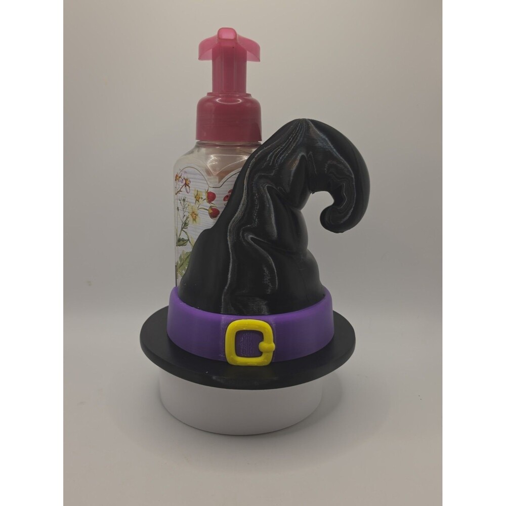 Halloween Witch Hat Soap Holder Sleeve Fits Bath Body Works Foaming Hand Soap